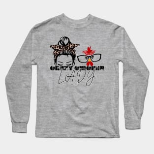 Crazy chicken lady Long Sleeve T-Shirt